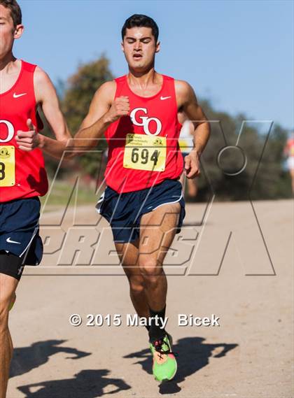 Thumbnail 3 in CIF State Cross Country Championships (D1 Boys Race) photogallery.