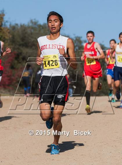 Thumbnail 2 in CIF State Cross Country Championships (D1 Boys Race) photogallery.