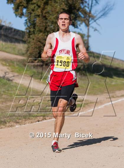 Thumbnail 1 in CIF State Cross Country Championships (D1 Boys Race) photogallery.