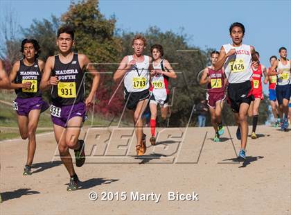 Thumbnail 1 in CIF State Cross Country Championships (D1 Boys Race) photogallery.