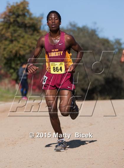Thumbnail 2 in CIF State Cross Country Championships (D1 Boys Race) photogallery.
