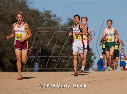 Thumbnail 3 in CIF State Cross Country Championships (D1 Boys Race) photogallery.