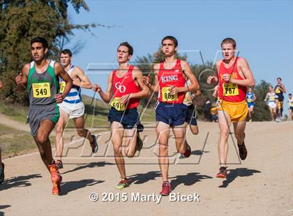 Thumbnail 2 in CIF State Cross Country Championships (D1 Boys Race) photogallery.