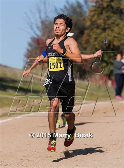 Thumbnail 2 in CIF State Cross Country Championships (D1 Boys Race) photogallery.