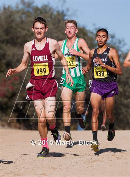 Thumbnail 2 in CIF State Cross Country Championships (D1 Boys Race) photogallery.