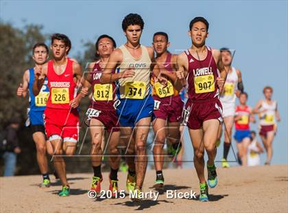 Thumbnail 1 in CIF State Cross Country Championships (D1 Boys Race) photogallery.
