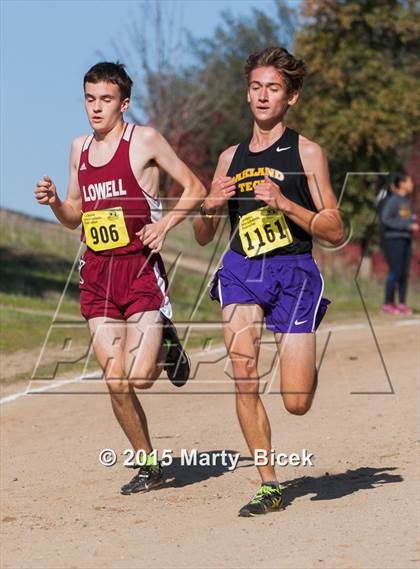 Thumbnail 1 in CIF State Cross Country Championships (D1 Boys Race) photogallery.