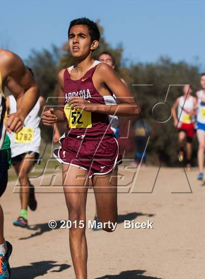 Thumbnail 2 in CIF State Cross Country Championships (D1 Boys Race) photogallery.