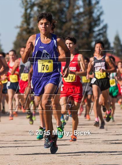 Thumbnail 2 in CIF State Cross Country Championships (D1 Boys Race) photogallery.