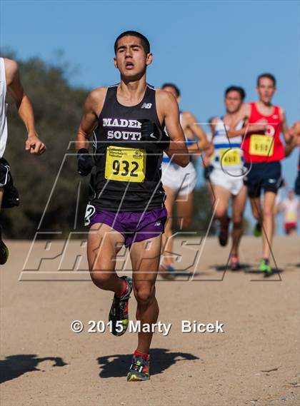 Thumbnail 2 in CIF State Cross Country Championships (D1 Boys Race) photogallery.