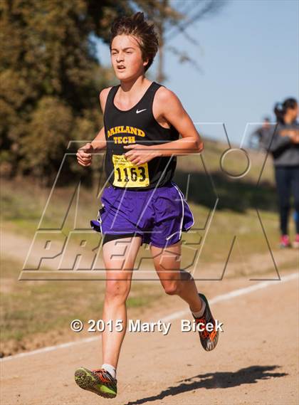 Thumbnail 3 in CIF State Cross Country Championships (D1 Boys Race) photogallery.