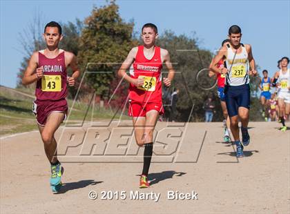 Thumbnail 3 in CIF State Cross Country Championships (D1 Boys Race) photogallery.