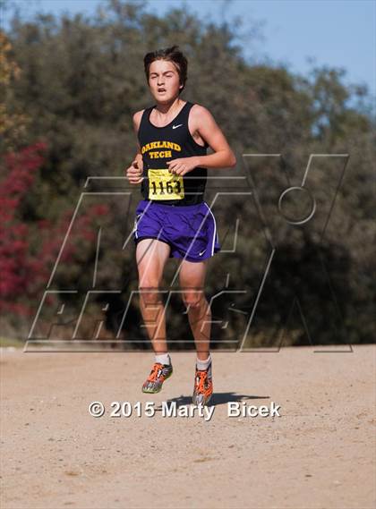 Thumbnail 2 in CIF State Cross Country Championships (D1 Boys Race) photogallery.
