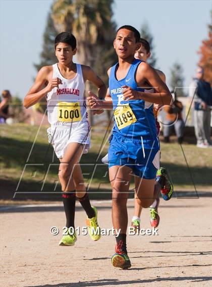 Thumbnail 1 in CIF State Cross Country Championships (D1 Boys Race) photogallery.