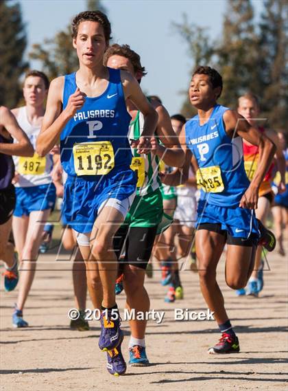 Thumbnail 3 in CIF State Cross Country Championships (D1 Boys Race) photogallery.