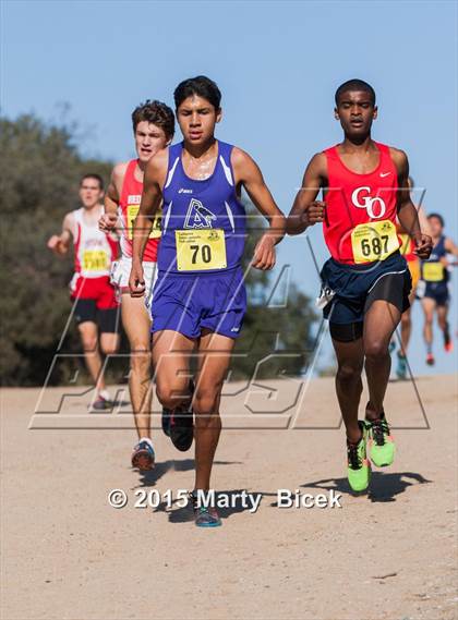 Thumbnail 3 in CIF State Cross Country Championships (D1 Boys Race) photogallery.