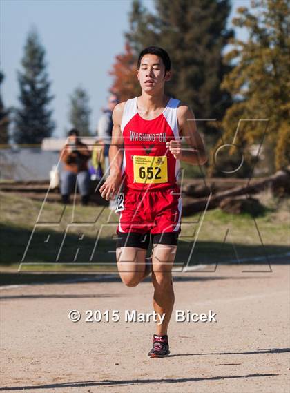 Thumbnail 2 in CIF State Cross Country Championships (D1 Boys Race) photogallery.