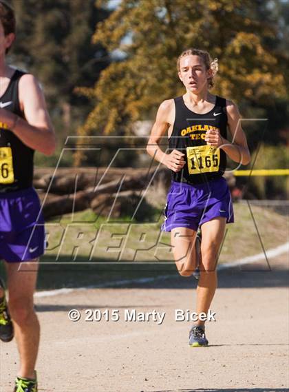 Thumbnail 1 in CIF State Cross Country Championships (D1 Boys Race) photogallery.