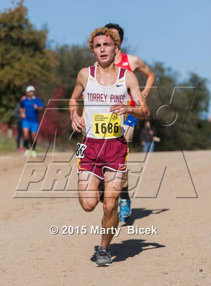 Thumbnail 3 in CIF State Cross Country Championships (D1 Boys Race) photogallery.