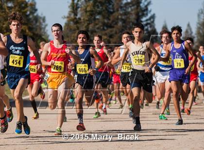 Thumbnail 3 in CIF State Cross Country Championships (D1 Boys Race) photogallery.