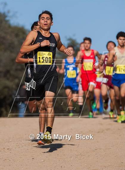 Thumbnail 3 in CIF State Cross Country Championships (D1 Boys Race) photogallery.