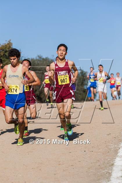 Thumbnail 2 in CIF State Cross Country Championships (D1 Boys Race) photogallery.