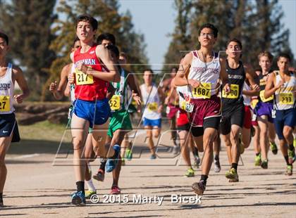 Thumbnail 3 in CIF State Cross Country Championships (D1 Boys Race) photogallery.