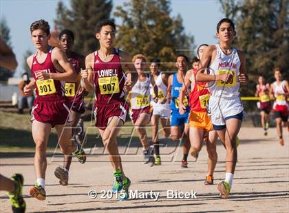 Thumbnail 2 in CIF State Cross Country Championships (D1 Boys Race) photogallery.