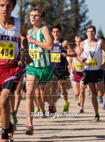 Thumbnail 1 in CIF State Cross Country Championships (D1 Boys Race) photogallery.