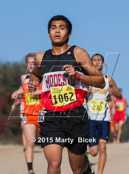 Thumbnail 3 in CIF State Cross Country Championships (D1 Boys Race) photogallery.
