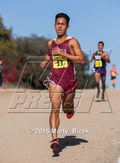 Thumbnail 3 in CIF State Cross Country Championships (D1 Boys Race) photogallery.