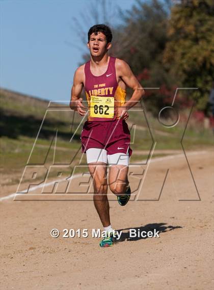 Thumbnail 2 in CIF State Cross Country Championships (D1 Boys Race) photogallery.