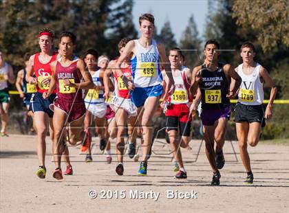Thumbnail 3 in CIF State Cross Country Championships (D1 Boys Race) photogallery.