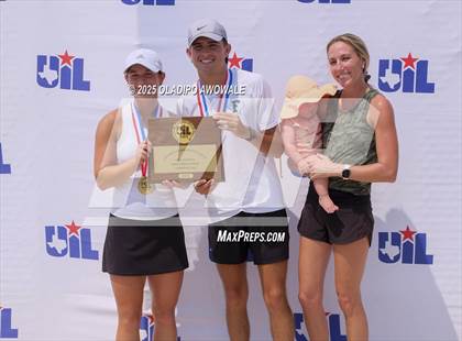 Thumbnail 3 in UIL 3A Girls Tennis Finals (Awards) photogallery.