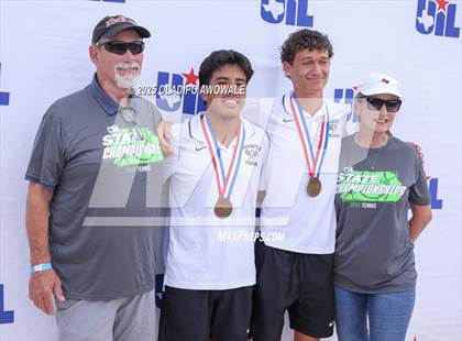 Thumbnail 1 in UIL 3A Girls Tennis Finals (Awards) photogallery.