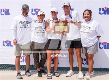 Thumbnail 3 in UIL 3A Girls Tennis Finals (Awards) photogallery.