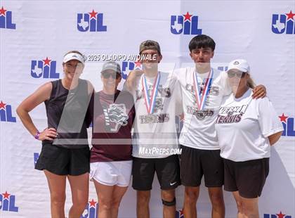 Thumbnail 2 in UIL 3A Girls Tennis Finals (Awards) photogallery.