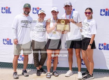 Thumbnail 3 in UIL 3A Girls Tennis Finals (Awards) photogallery.