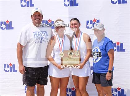 Thumbnail 1 in UIL 3A Girls Tennis Finals (Awards) photogallery.