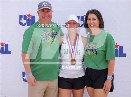 Thumbnail 1 in UIL 3A Girls Tennis Finals (Awards) photogallery.
