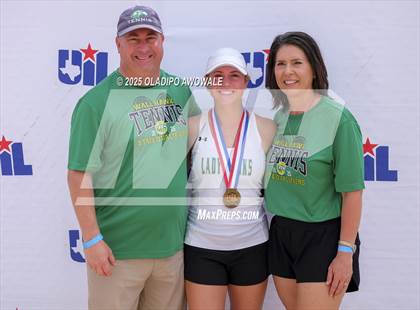 Thumbnail 3 in UIL 3A Girls Tennis Finals (Awards) photogallery.