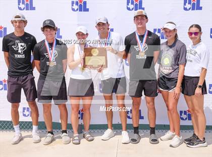 Thumbnail 1 in UIL 3A Girls Tennis Finals (Awards) photogallery.