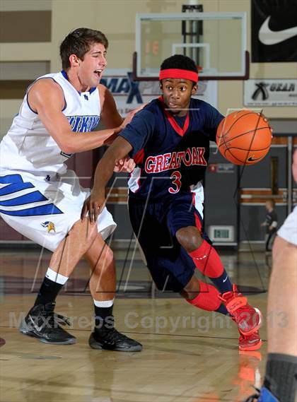 Thumbnail 1 in Great Oak vs. Pleasant Grove (MaxPreps Holiday Classic) photogallery.