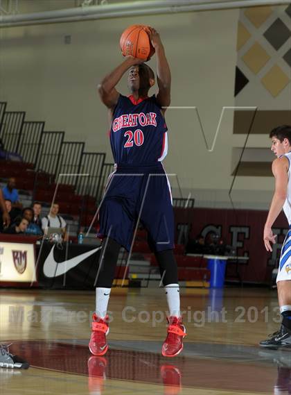 Thumbnail 1 in Great Oak vs. Pleasant Grove (MaxPreps Holiday Classic) photogallery.