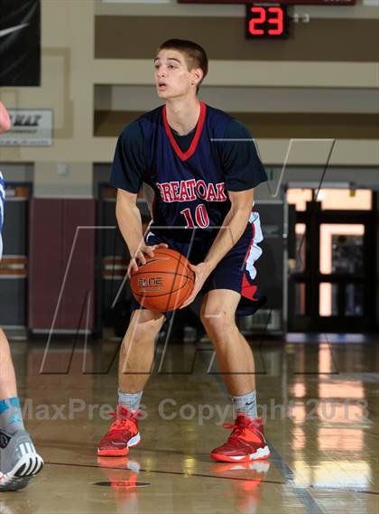 Thumbnail 2 in Great Oak vs. Pleasant Grove (MaxPreps Holiday Classic) photogallery.