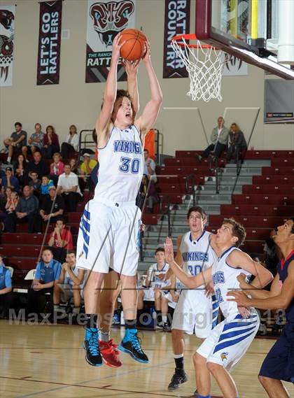 Thumbnail 3 in Great Oak vs. Pleasant Grove (MaxPreps Holiday Classic) photogallery.