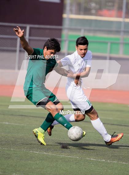 Thumbnail 1 in Monrovia vs Ontario Christian photogallery.