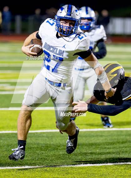 Thumbnail 3 in Rocklin @ Del Oro (CIF SJS D2 Quarterfinal) photogallery.