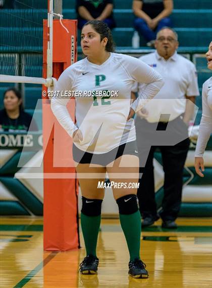 Thumbnail 3 in Floresville vs. Pearsall (Pearsall VB Tournament) photogallery.