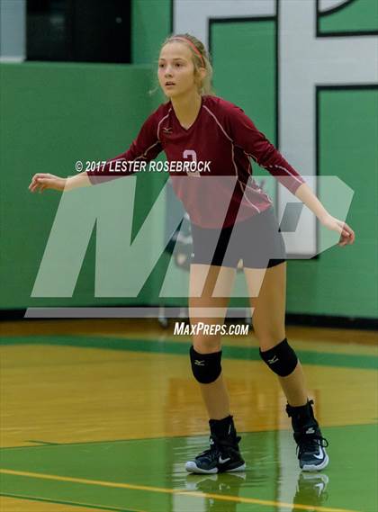 Thumbnail 3 in Floresville vs. Pearsall (Pearsall VB Tournament) photogallery.